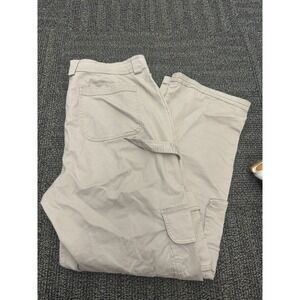 Abercrombie Fitch  Paratrooper Cargo Pants Mens  Pants Tan Size 34